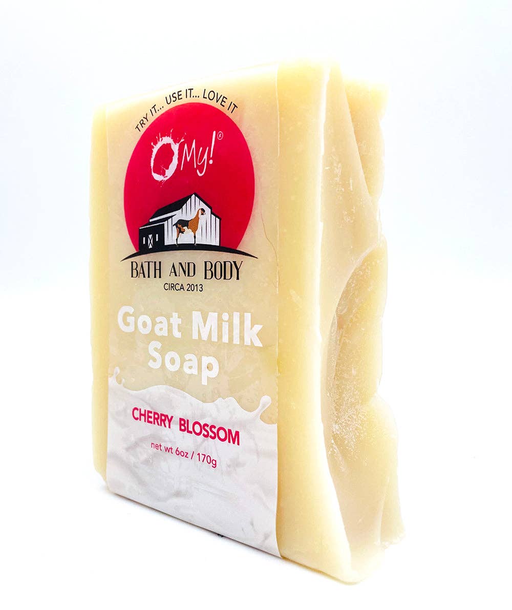 O My! Bath and Body - Vente Pains de savon - O mai ! Savon au lait de chèvre 6 oz | Fabriqué avec du lait de chèvre frais de la ferme | Sans parabens et plus | Fabriqué à la main aux États-Unis3