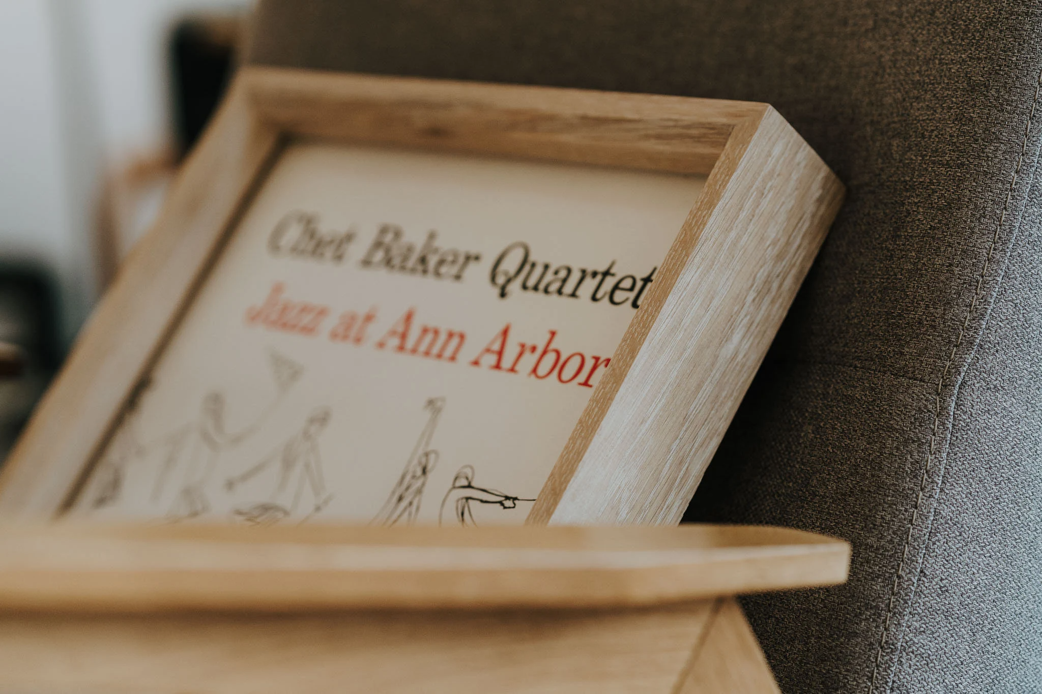 PromiDesign - Wholesale Wall Accent - Oak Vinyl Record Frame for 12-Inch LP Wall or Shelf Display9