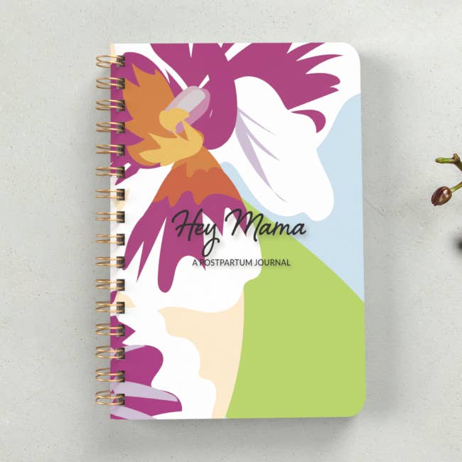 Hey Mama: A Postpartum Journal for wholesale by DANESSA