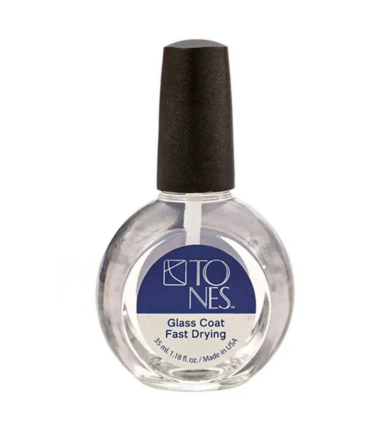 Tones Acrylics | Gels | Nail Art | Nail Tools & Accessories - Wholesale Nail Polish - Glass Top Coat - 1.18 fl oz / 35ml0