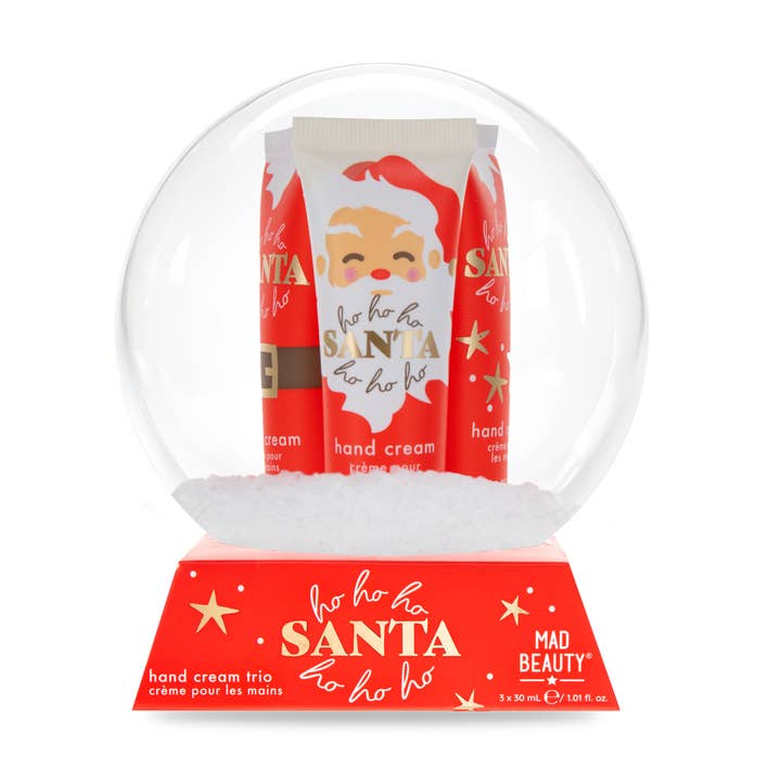 Mad Beauty - Wholesale Hand Cream/Lotion - Mad Beauty Ho Ho Ho Snow Globe Hand Cream Trio5