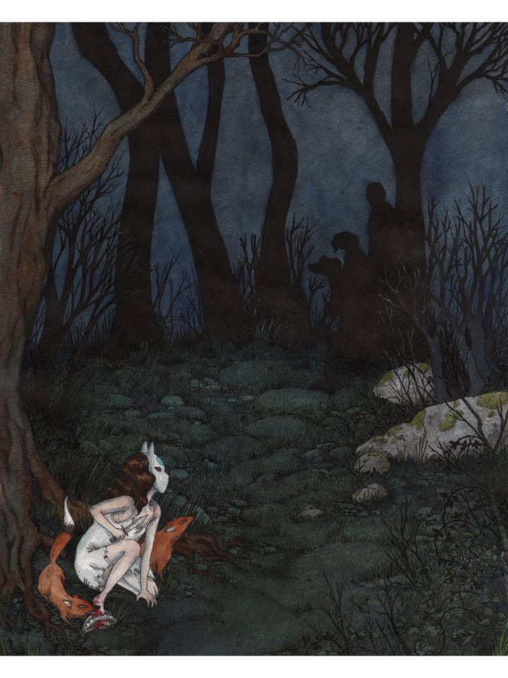 Not Your Prey - Lámina de 8 x 10 pulgadas para venta al por mayor de Stupid Animal Shop