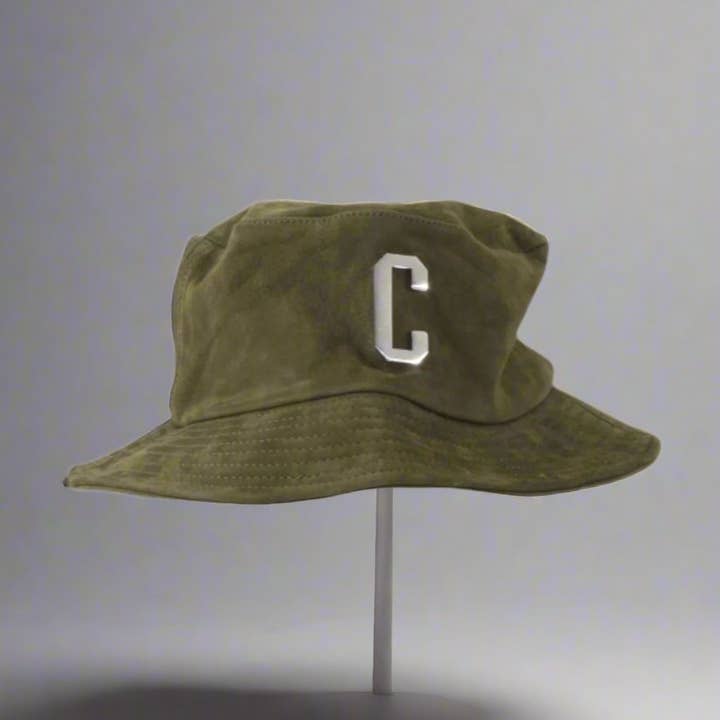 LEATHER NUBUCK BUCKET HAT for wholesale by Cashland