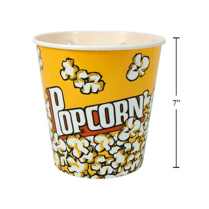 Luciano Gourmet - Wholesale Popcorn - Luciano Popcorn Holder, Movie Mate, 3 Sizes