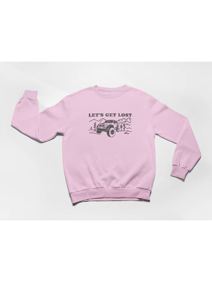 Happy Baxter - Wholesale Screen Printed T-Shirt - Women's - Let's Get Lost1