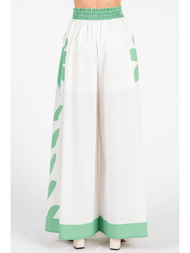 Peace Love Line - Wholesale Top & Pant Set (NOT Loungewear) - Women's - PL7472 - PRINTED WOVEN TOP AND PANT SET6