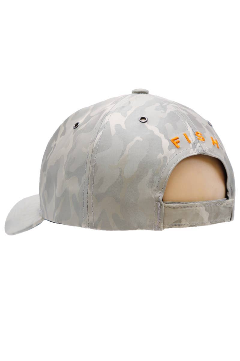 Cap Zone - Wholesale Baseball Cap - Unisex - Life Is Simple Fish Camouflage Baseball Cap7