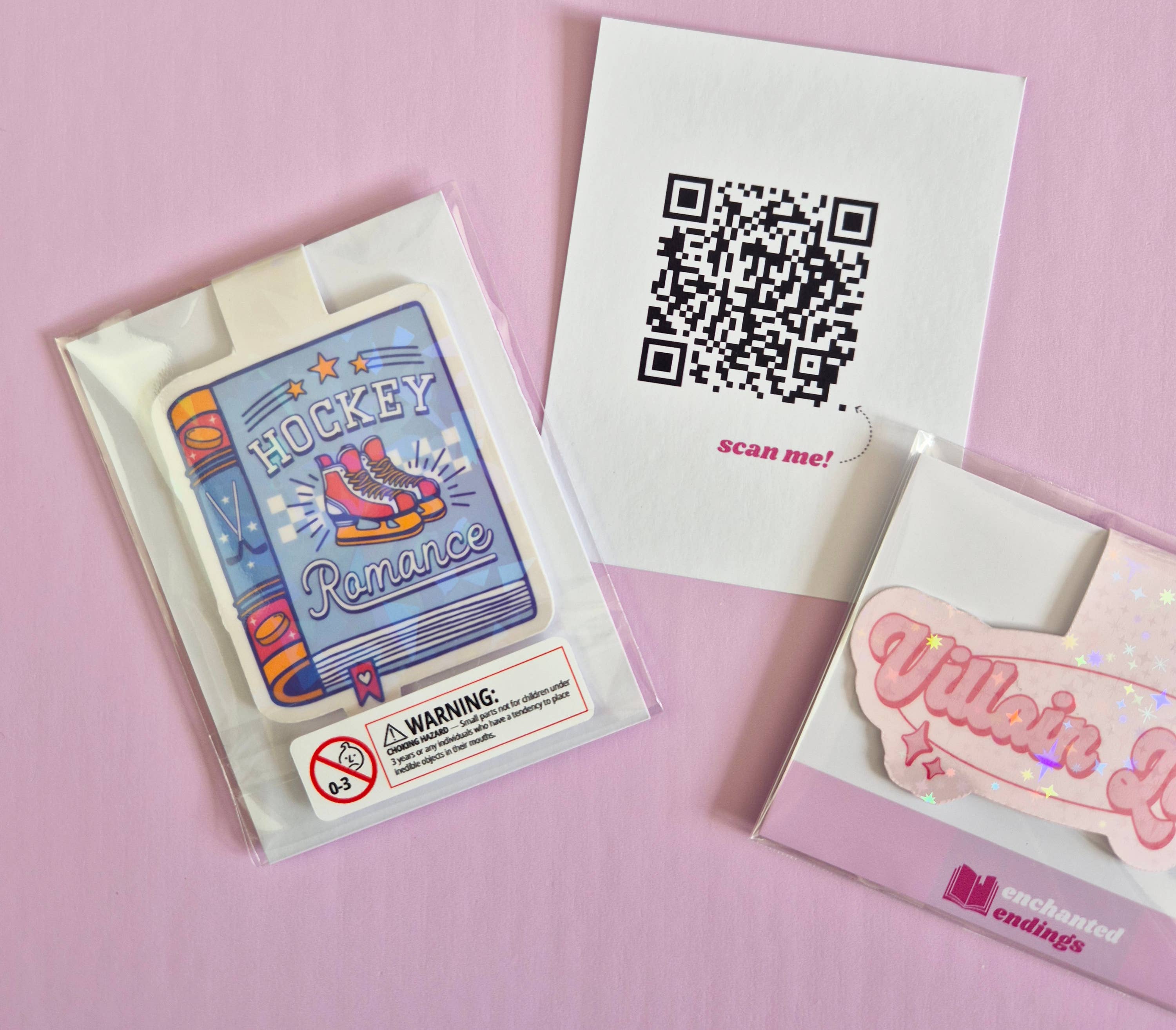 Enchanted Endings - Wholesale Bookmark - Funny Fuck Off Holographic Aesthetic Magnetic Bookmark2