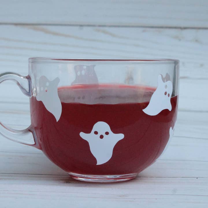 Ghost Clear Coffee or Tea Mug for wholesale by Kaysticks.co