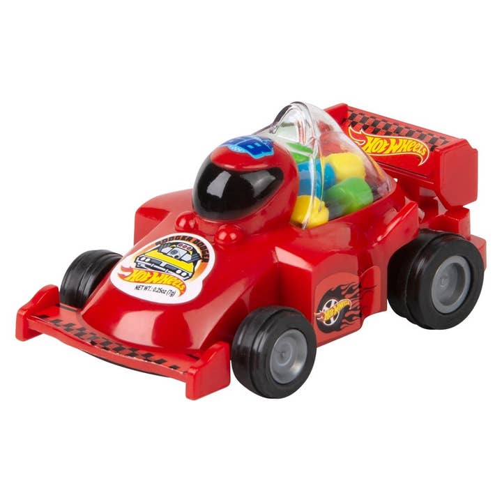 La Luna Bella - Toys - Wholesale Hard Candy - Hot Wheels Speedsters Formula 1 Gumball Car 12ct- LLB Toys3