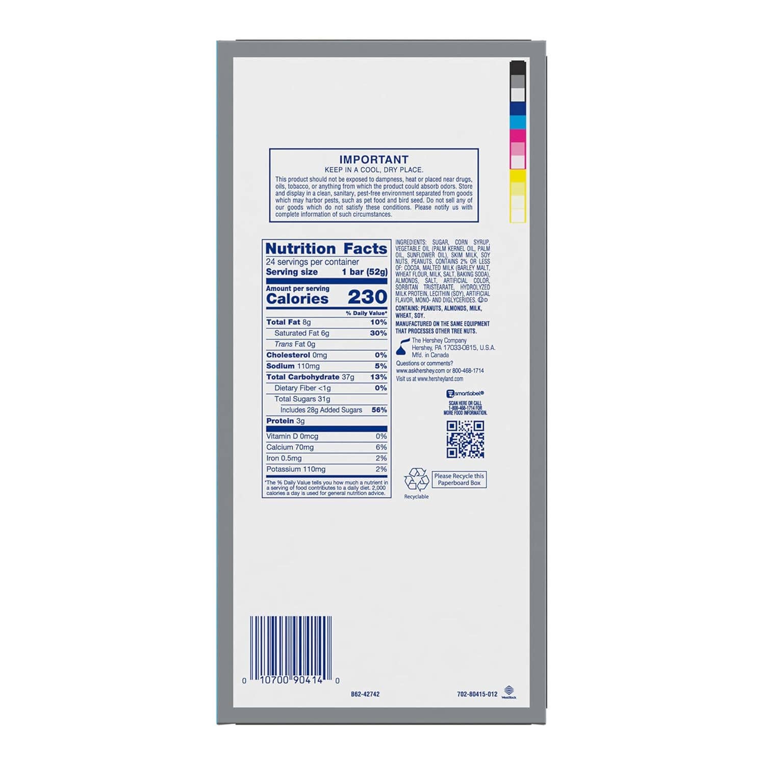 Snacky Candy - Wholesale Chocolate Bar - Zero White Fudge Caramel Peanut Candy Bar 1.8 oz 24 count6