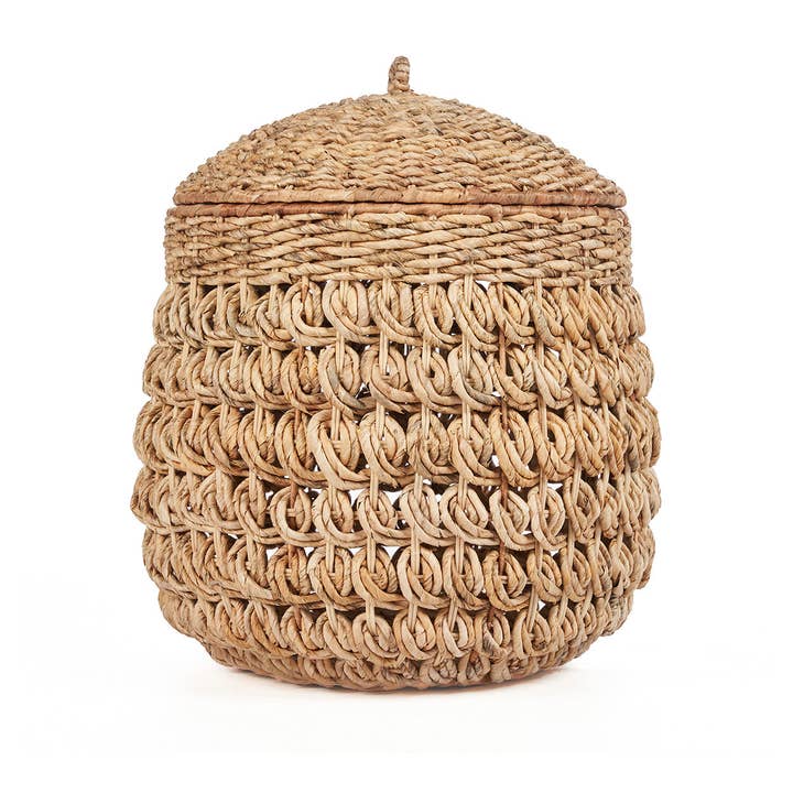 The Tarajih Basket - Natural - L for wholesale by Bazar Bizar Living