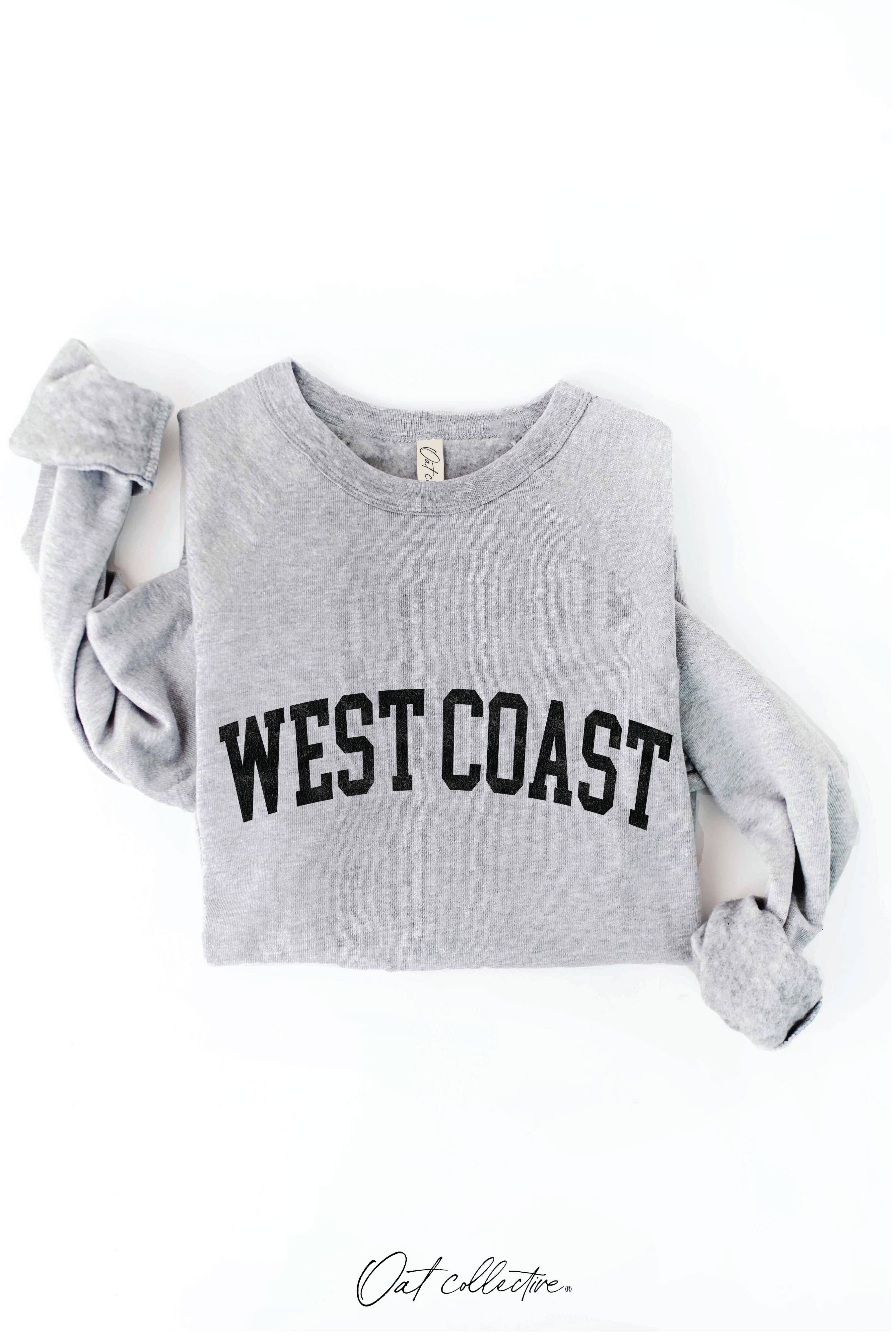 OAT COLLECTIVE – wholesale Graphic sweatshirt – Women’s – WEST COAST Graphic Sweatshirt7