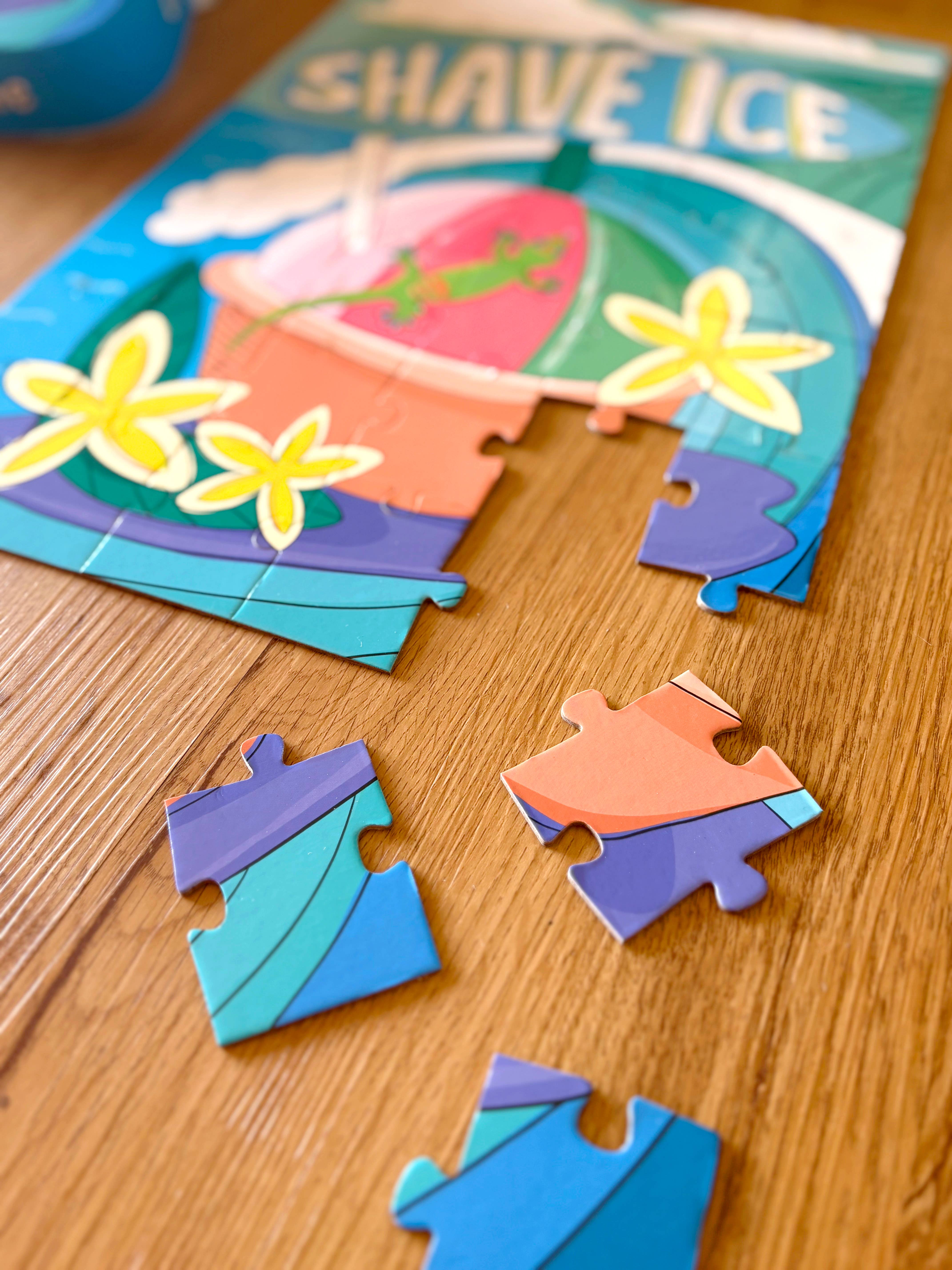 Left Right Design - Wholesale Puzzle - Kids - "Shave Ice" Puzzle for kids - 42 pieces3