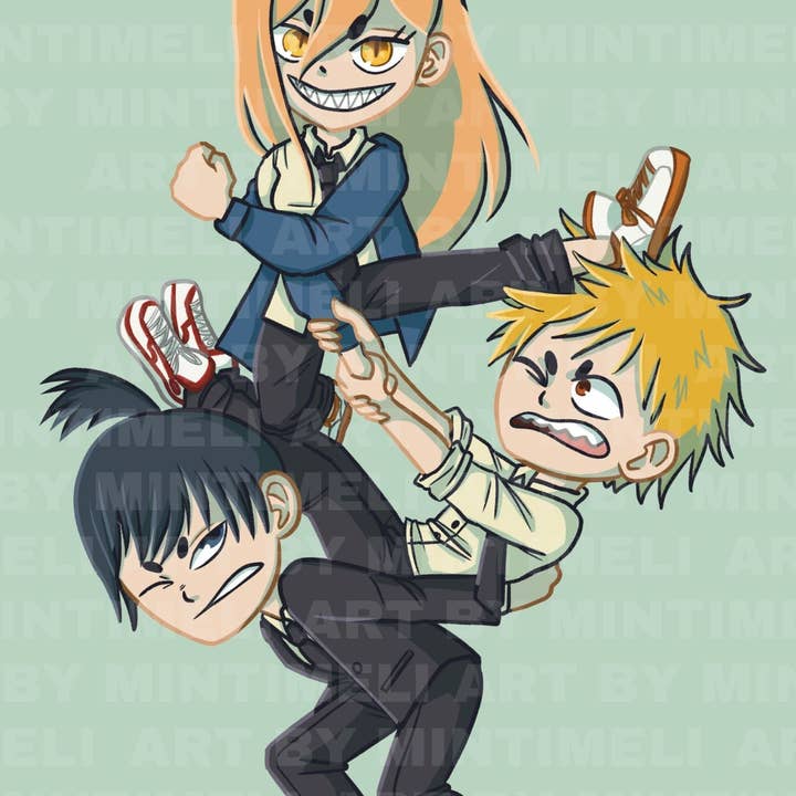 Devil Trio - Art Print for wholesale by Mintimeli