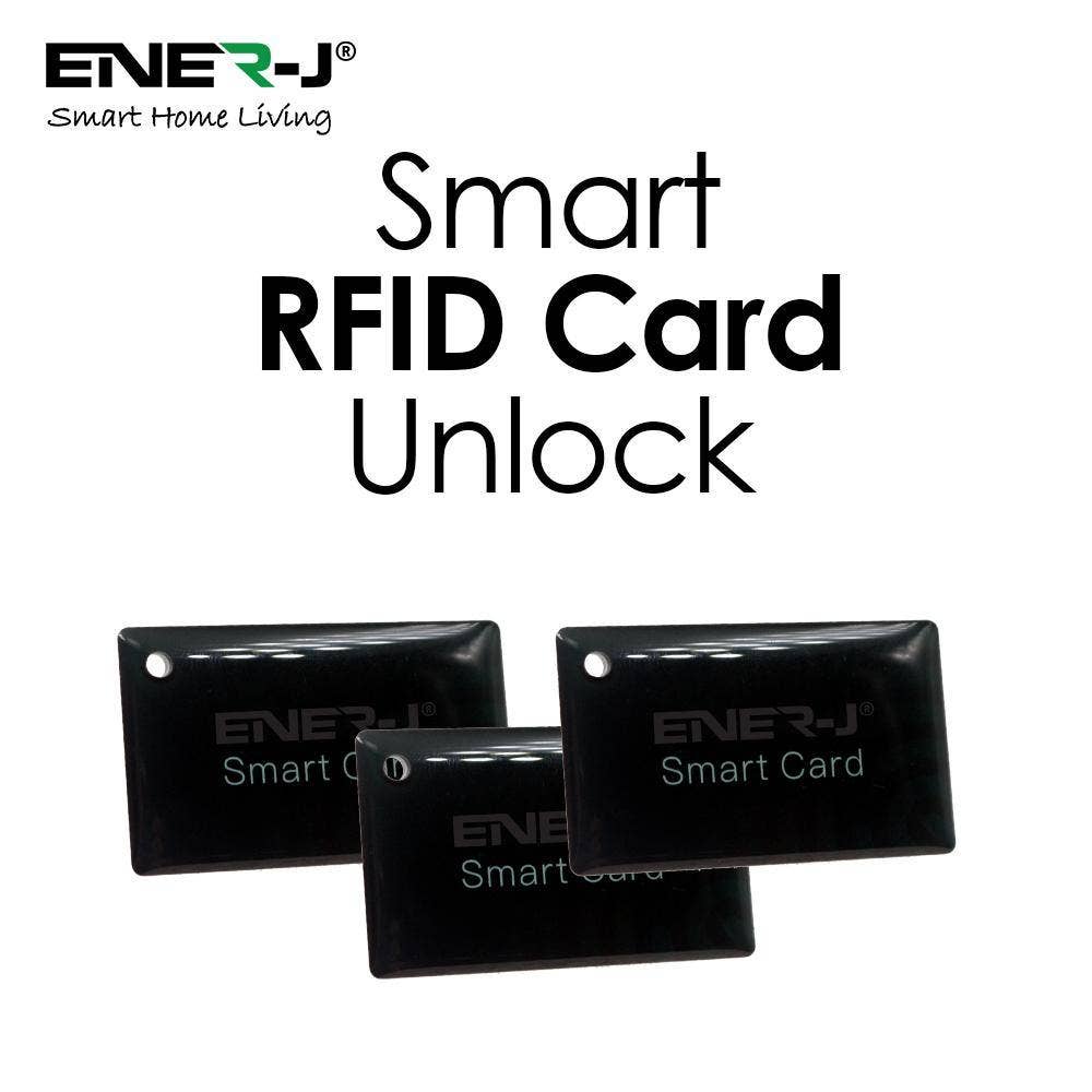ENER-J – wholesale Wallet – Unisex – 3 Piece pack RFID Touch Card For Smart Doorlock0