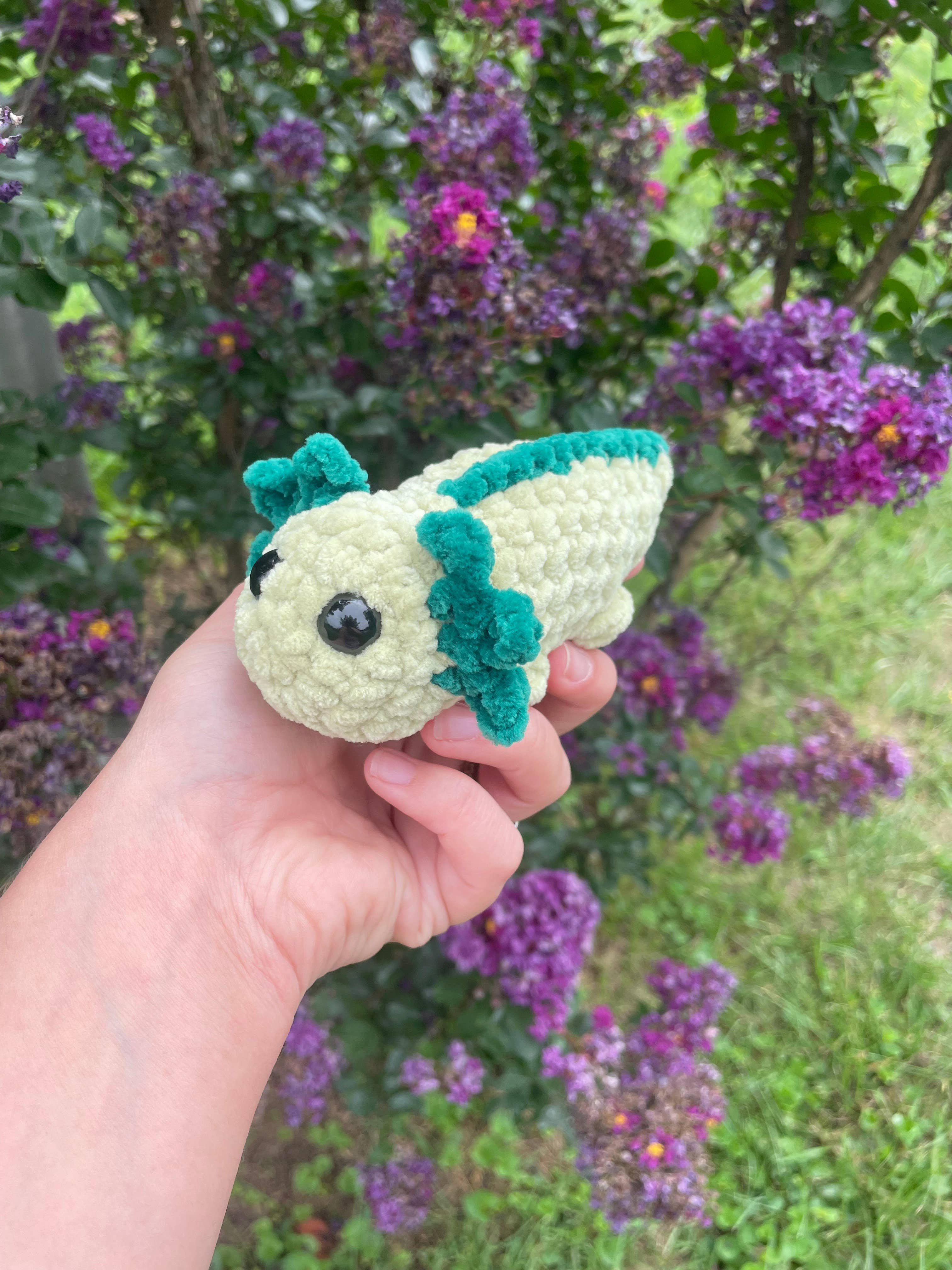 Little Crochet Attic - Wholesale Stuffed/Plush Toy - Kids & Baby - Mini Axoltol, crochet axoltol plushie, handmade axoltol4