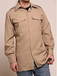 Assorted Vintage Military Officer Long Sleeve Dress Shirt Grab Bags for wholesale by camoLOTS