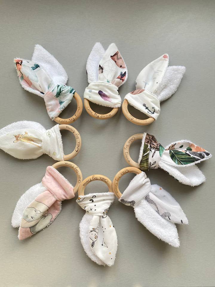 Anello da dentizione per la vendita all'ingrosso da parte di Créa by Emma