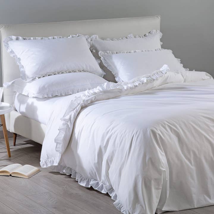 Iris Percalle duvet cover for wholesale by caleffi spa