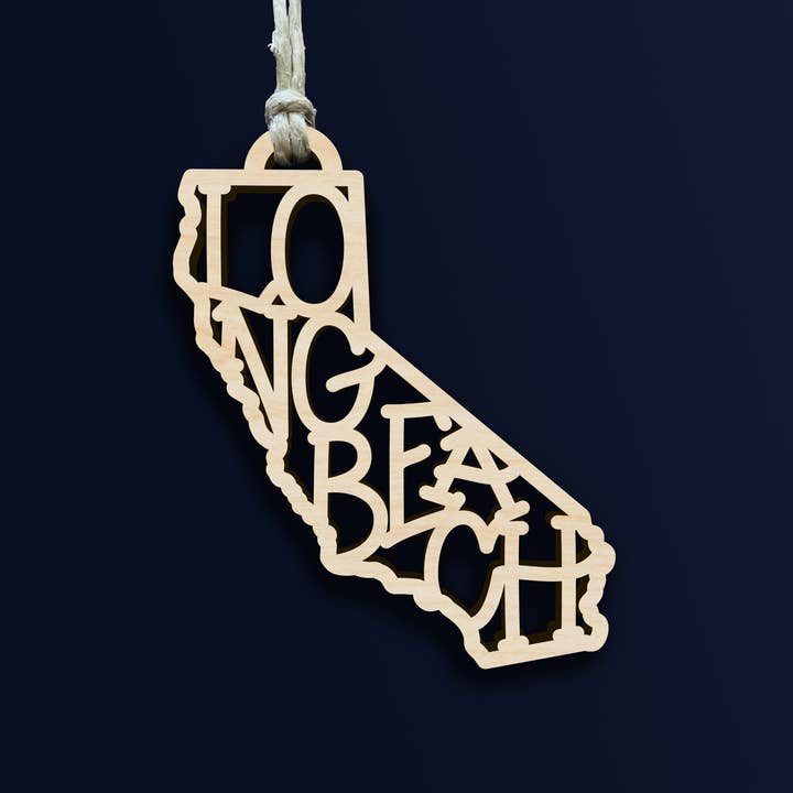Long Beach, CA Ornament for wholesale by Made by One32