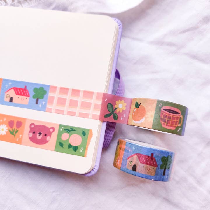 Daily Life Washi Tape Cottagecore Slow Living for wholesale by Full Bloom and Co.
