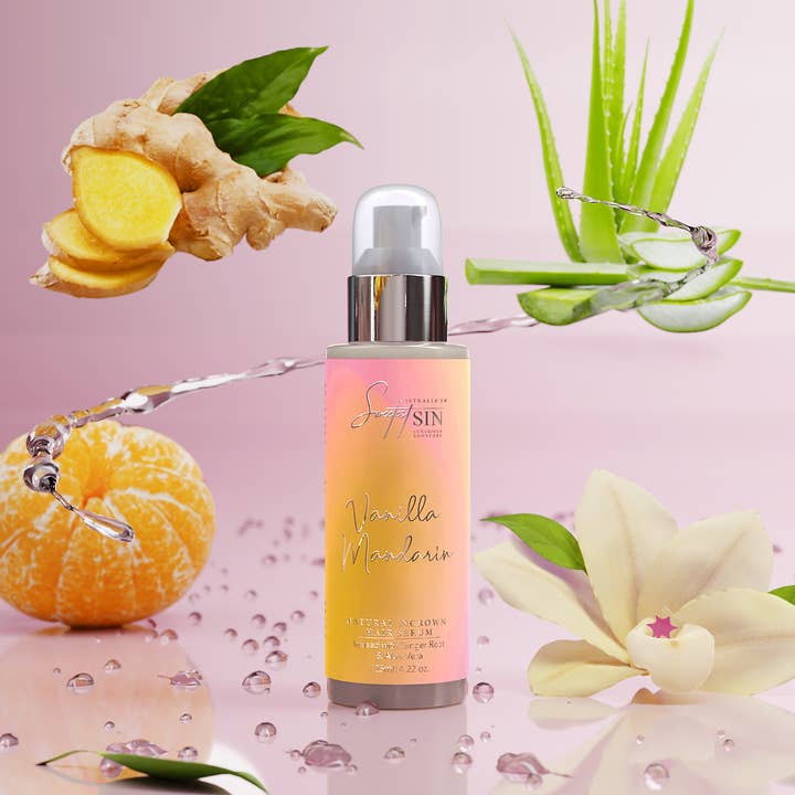 Vanilla Mandarin indgroet hårserum for engroshandel hos Australia's Sweetest Sin