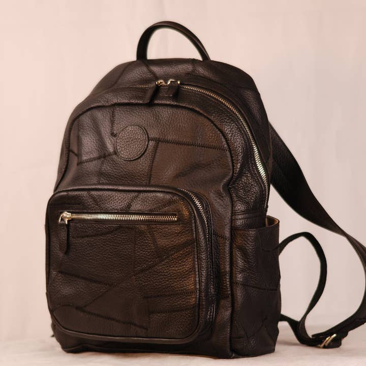 Leather Backpack for wholesale by Ecomilli, Inc