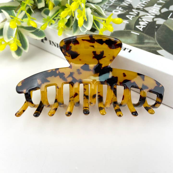 mildstyles – Clips para cabelo - Mulher por atacado – Crush Chita Pele Garra Clip2