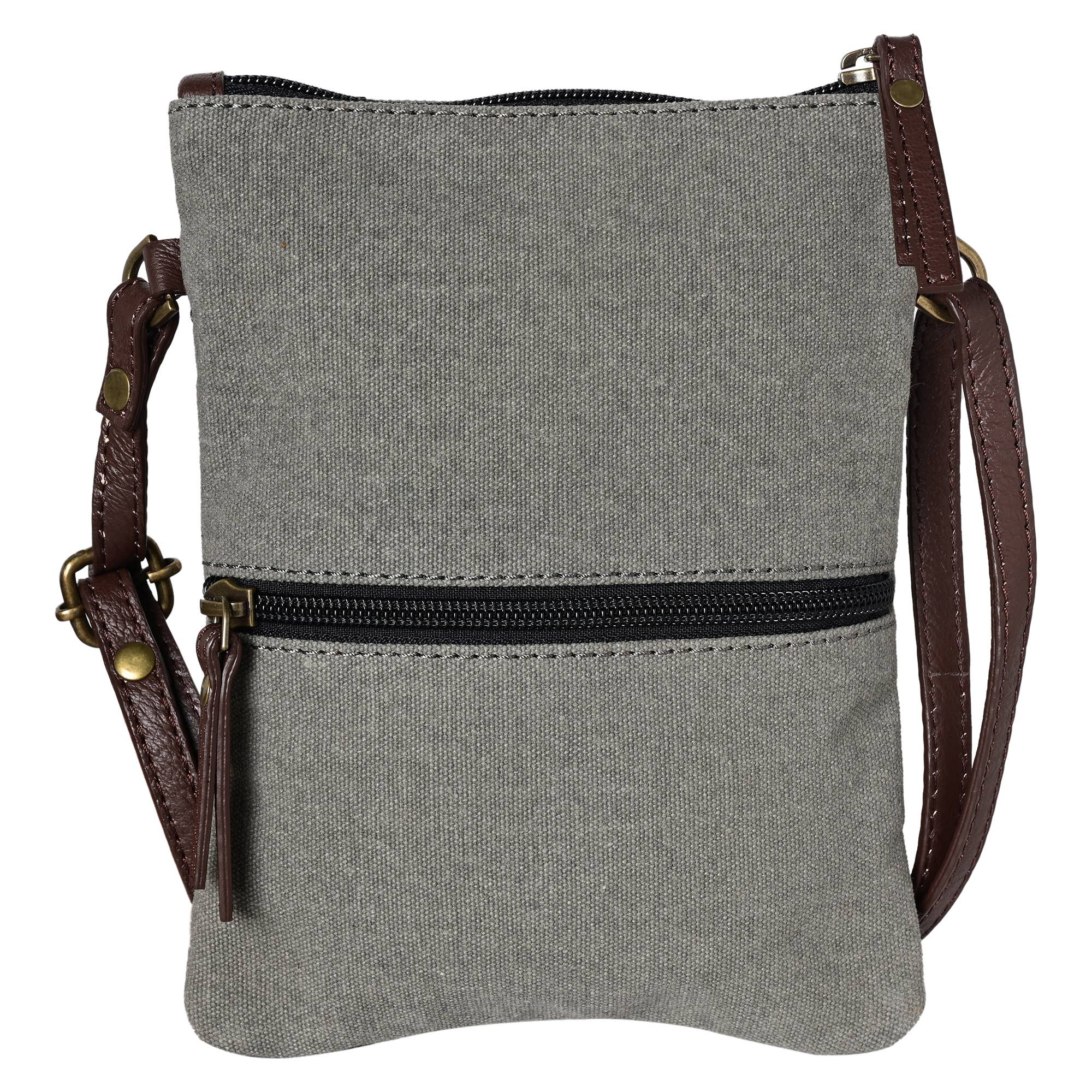 Mona B. – bolsa tiracolo - Mulher por atacado – LIVE BY THE SUN CANVAS CROSSBODY M-1825 (couro original)7