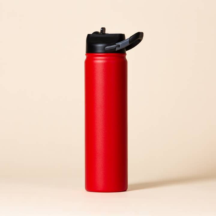 27 oz. SIC Sport Bottle | Matte Gameday Red for wholesale by SIC Cups