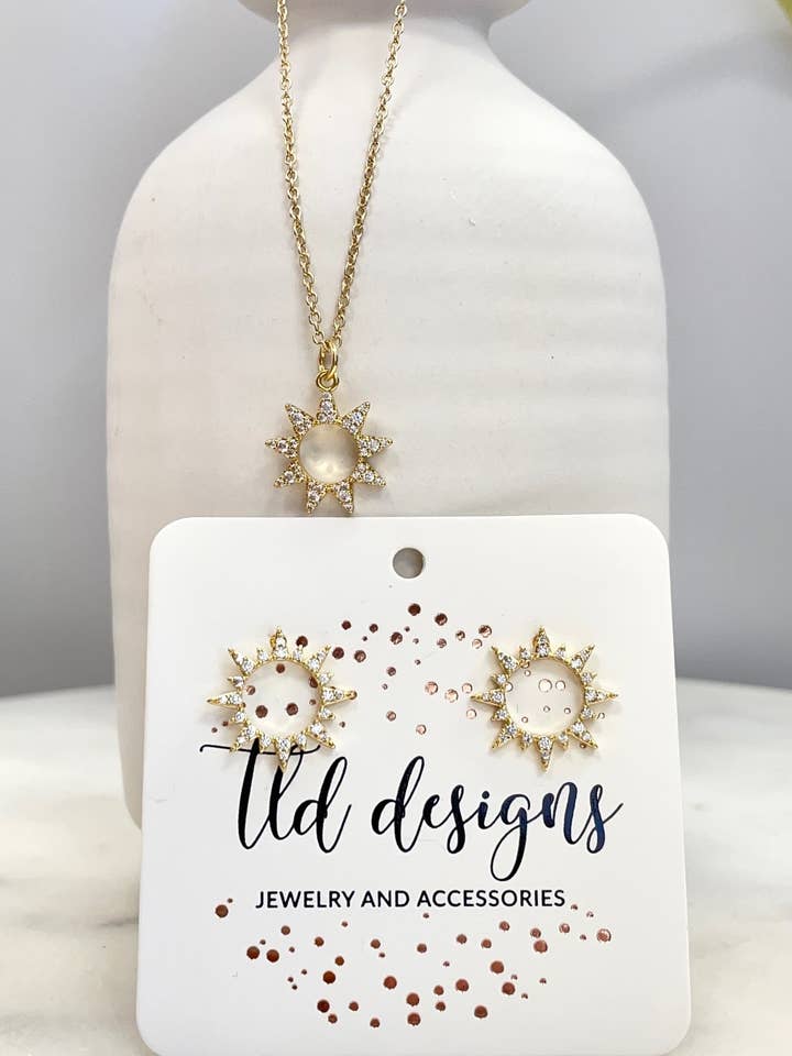 Sunburst Earrings for wholesale by TLD Designs