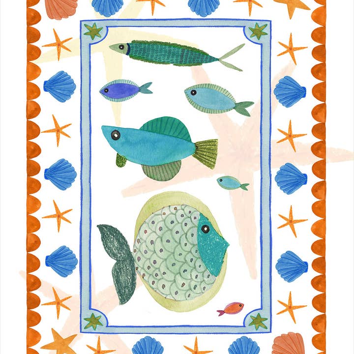 Toalhas de Cozinha Marinella 100% Fabricadas na Itália por atacado de The Napking