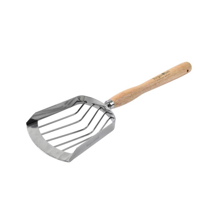 Burgon and Ball – wholesale Garden tool – RHS Mid Handled Potato Harvesting Scoop1