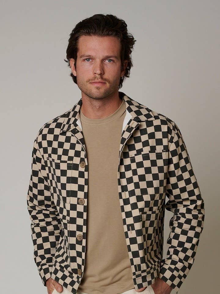 CHECKMATE RANCH JACKET for wholesale by LEISURE LAB