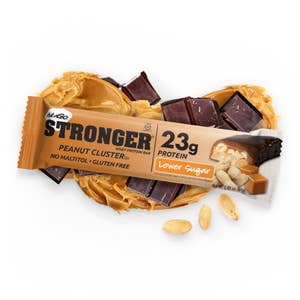 NuGo Stronger Peanut Cluster Whey Protein Bar and other Wholesale quest bars for your store trending on Faire.