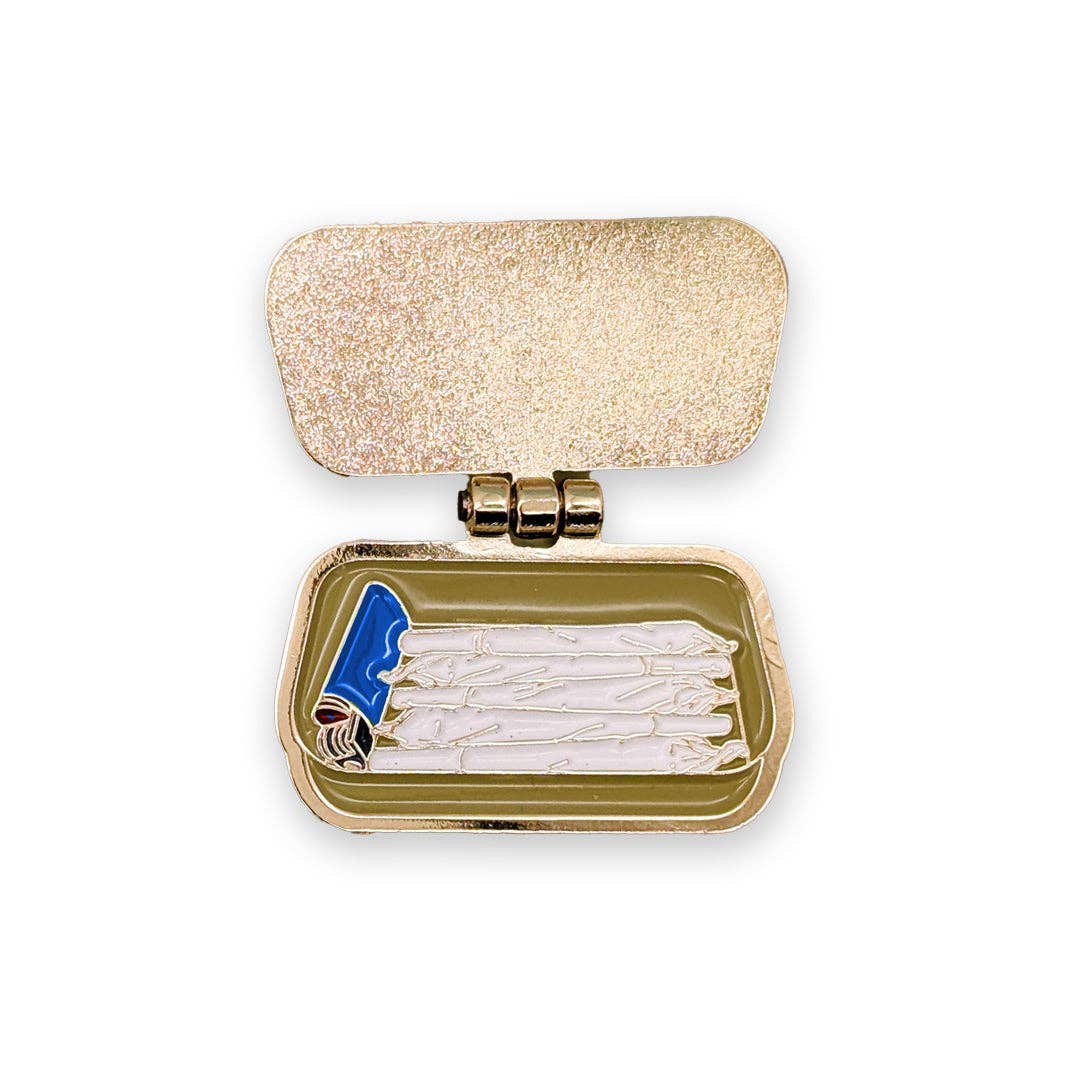 Little Shop of Pins - Wholesale Lapel Pin/Button - Curiously Relaxing Hinge Pin1