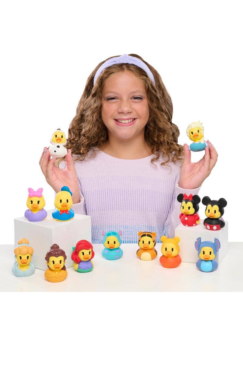 License 2 Play Toys - Wholesale Classic Toy - Kids - Disney Duckalooz 2.75" Rubber Duck Figures in Display2