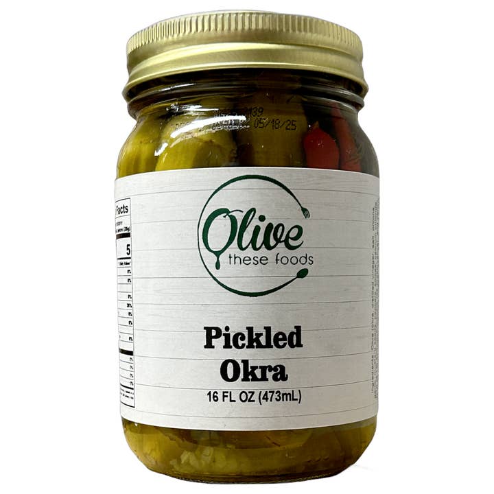 OLIVE THESE FOODS - Wholesale Pickled Vegetables - Pickled Okra
