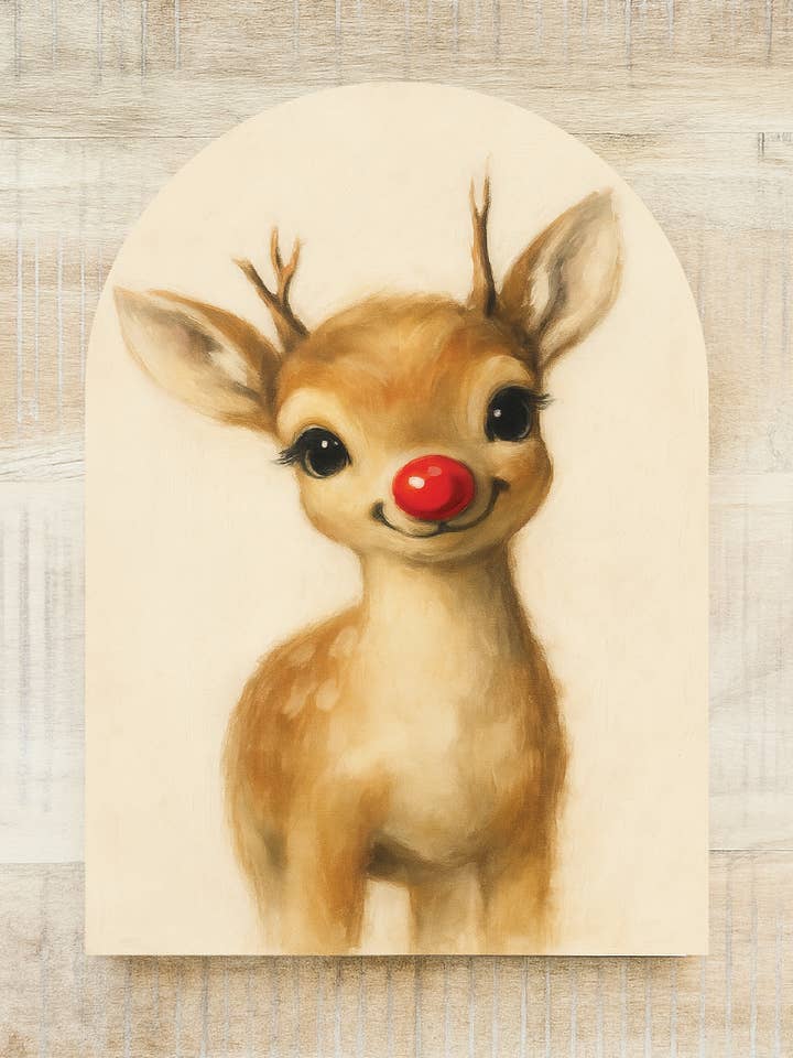 Baby Rudolph, Arch | Holiday 2025 for wholesale by Lily and Sparrow