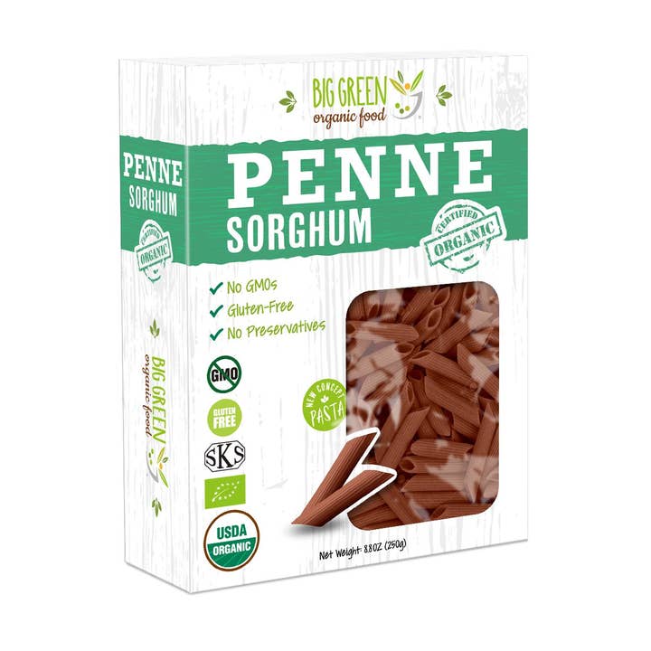 Big Green Organic Food – wholesale Pasta – Ekologisk Sorghum Penne0