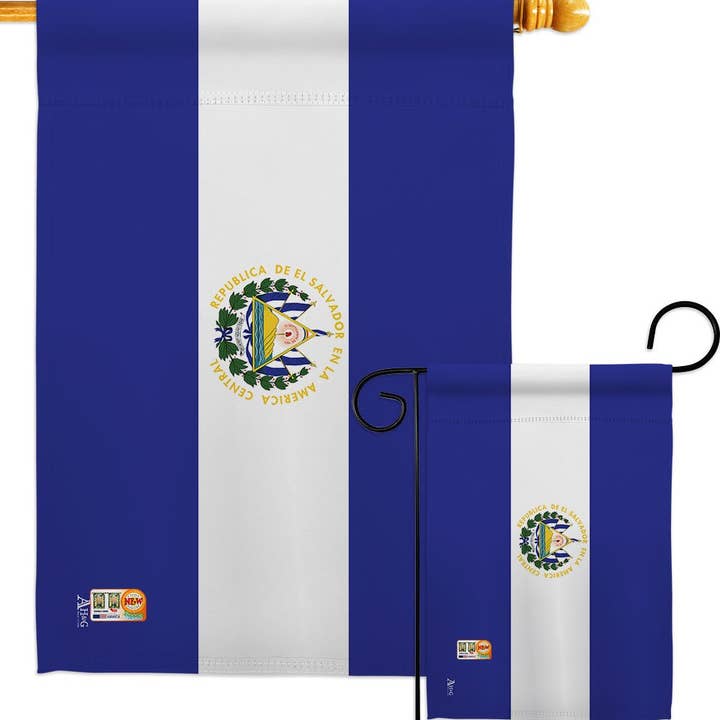 Two Group Flag Co - Wholesale Flag - El Salvador Regional Nationality Decor Flag3