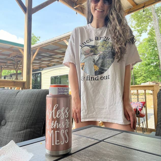 Johnny and June Tees - Wholesale Screen Printed T-Shirt - Women's - Dolly Parton Fuck Around and Find Out Retro Western Shirt