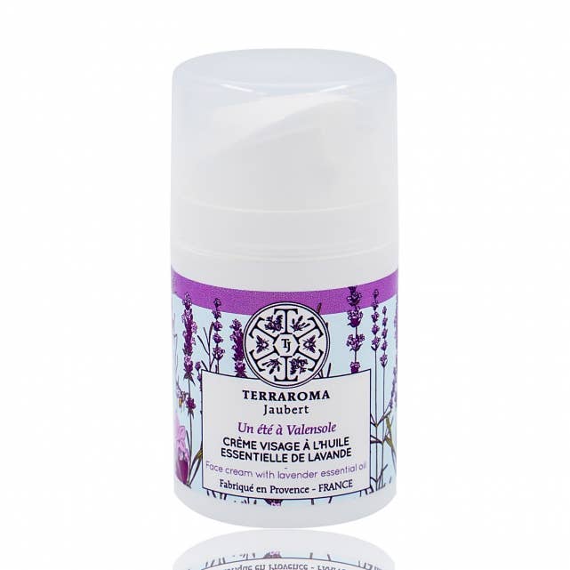 Lavendel gezichtscrème / Een zomer in Valensole, 50 ml voor wholesale door Terraroma