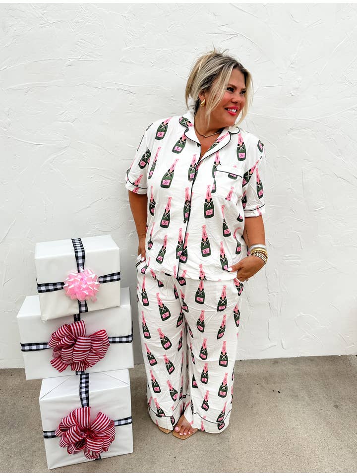 BLAKELEY - Wholesale Sleepwear Set - Women's - HOLIDAY LUXE PJ SETS2