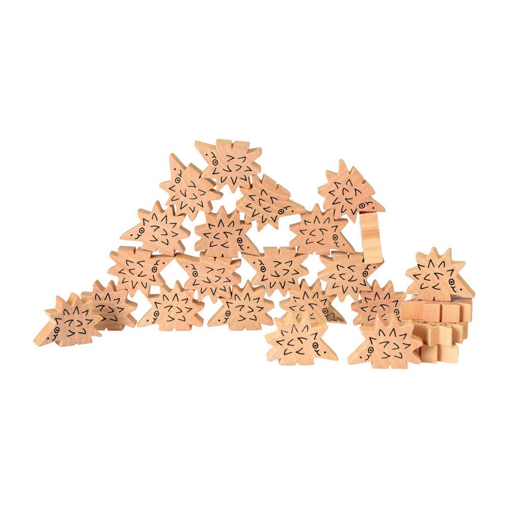 Egmont - Wholesale Wood Toy - Kids - Wooden Hedgehog Balance Game2