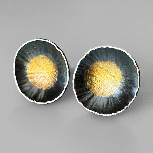 Unique Handmade Daisy Studs for wholesale by McKenzie Mendel Jewelry