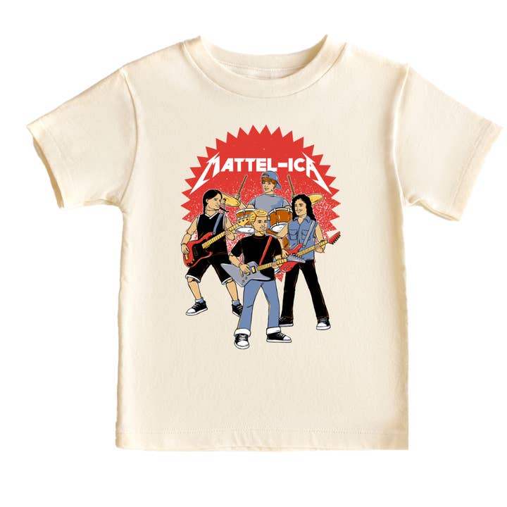 MATTELICA Kids Tee for wholesale by Little Groupies