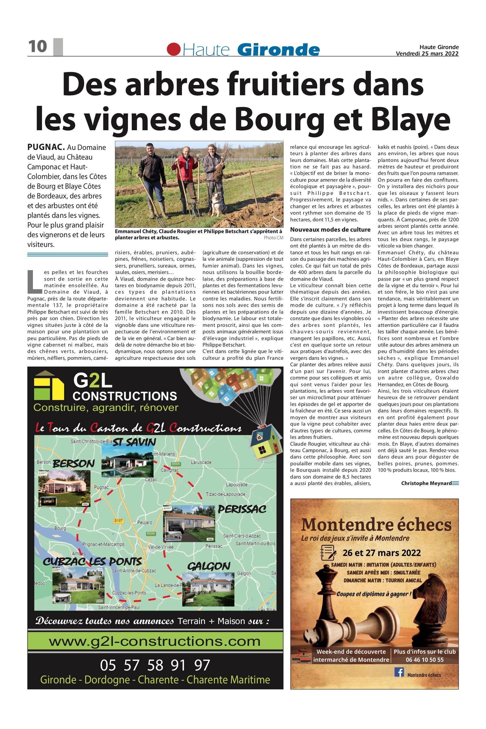 Château Camponac - Vente Vin rouge - Chateau Camponac Merlot/Cabernet Franc8