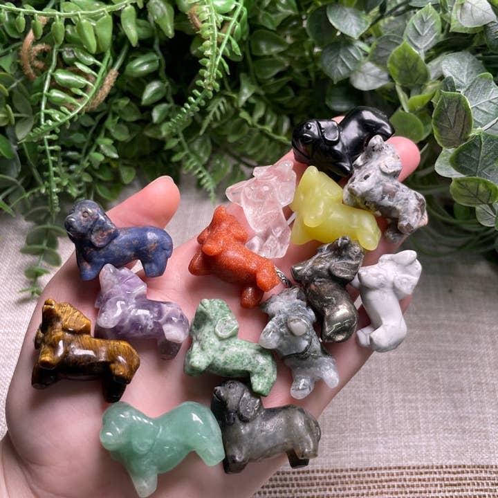 Copper Ashes - Wholesale Spiritual Stone/Crystal - Crystal Dog